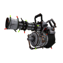 Strange Festivized Professional Killstreak Mechanized Monster Minigun (Well-Worn)