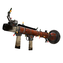 free tf2 item Festivized Smalltown Bringdown Rocket Launcher (Battle Scarred)