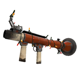 free tf2 item Festivized Killstreak Smalltown Bringdown Rocket Launcher (Well-Worn)