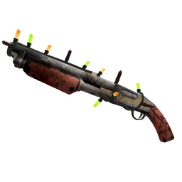 Strange Festivized Killstreak Civic Duty Shotgun (Battle Scarred)