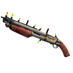 Strange Festivized Killstreak Civic Duty Shotgun (Well-Worn)