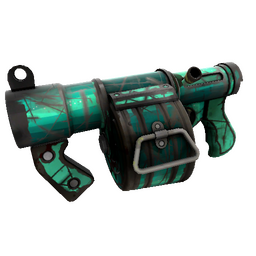 free tf2 item Strange Liquid Asset Stickybomb Launcher (Battle Scarred)