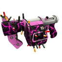 Unusual Festivized Professional Killstreak Pink Elephant Stickybomb Launcher (Minimal Wear) (Hot)