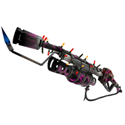 Strange Festivized Flash Fryer Flame Thrower (Battle Scarred)