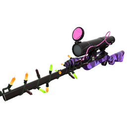 Strange Festivized Specialized Killstreak Purple Range Sniper Rifle (Minimal Wear)