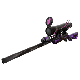 Strange Purple Range Sniper Rifle (Battle Scarred)