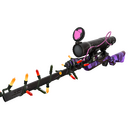 Strange Festivized Purple Range Sniper Rifle (Well-Worn)