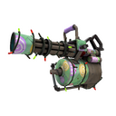 Unusual Festivized Killstreak Brain Candy Minigun (Field-Tested) (Isotope)