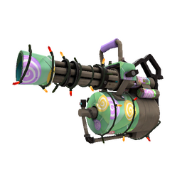 free tf2 item Strange Festivized Killstreak Brain Candy Minigun (Minimal Wear)