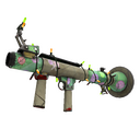 Unusual Festivized Killstreak Brain Candy Rocket Launcher (Well-Worn) (Isotope)