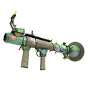 Unusual Festivized Professional Killstreak Brain Candy Rocket Launcher (Minimal Wear) (Isotope)