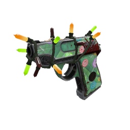 free tf2 item Strange Festivized Brain Candy Pistol (Well-Worn)