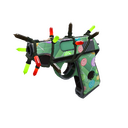 Unusual Festivized Professional Killstreak Brain Candy Pistol (Minimal Wear) (Isotope)