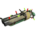 Unusual Festivized Specialized Killstreak Flower Power Scattergun (Battle Scarred)