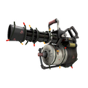 Unusual Festivized Professional Killstreak Mister Cuddles Minigun (Field-Tested) (Cool)