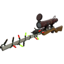 Strange Festivized Professional Killstreak Coffin Nail Sniper Rifle (Minimal Wear)