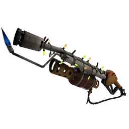 free tf2 item Strange Festivized Coffin Nail Flame Thrower (Field-Tested)