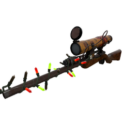 free tf2 item Strange Festivized Dressed to Kill Sniper Rifle (Well-Worn)