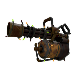 free tf2 item Strange Festivized Dressed to Kill Minigun (Battle Scarred)