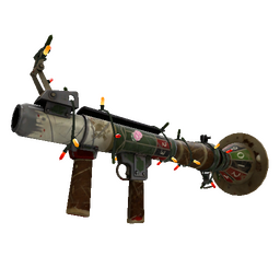 free tf2 item Festivized High Roller's Rocket Launcher (Battle Scarred)