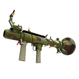 Festivized Specialized Killstreak Woodland Warrior Rocket Launcher (Factory New)