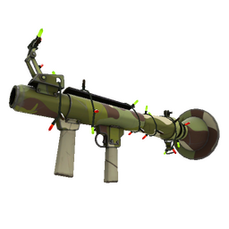 free tf2 item Festivized Killstreak Woodland Warrior Rocket Launcher (Minimal Wear)