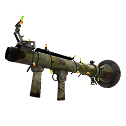 Festivized Woodland Warrior Rocket Launcher (Battle Scarred)