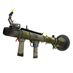 Festivized Specialized Killstreak Woodland Warrior Rocket Launcher (Well-Worn)