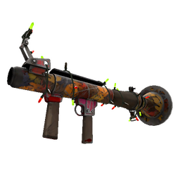 Festivized Autumn Rocket Launcher (Battle Scarred)