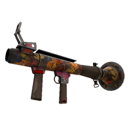 free tf2 item Strange Autumn Rocket Launcher (Battle Scarred)