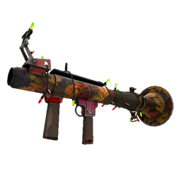 free tf2 item Strange Festivized Autumn Rocket Launcher (Well-Worn)