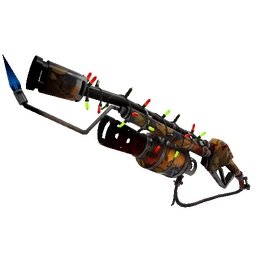 free tf2 item Festivized Autumn Flame Thrower (Well-Worn)