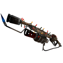 free tf2 item Strange Festivized Nutcracker Flame Thrower (Battle Scarred)