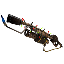 Strange Festivized Specialized Killstreak Nutcracker Flame Thrower (Minimal Wear)