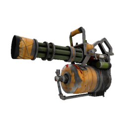 free tf2 item Pumpkin Patch Minigun (Battle Scarred)
