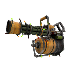 free tf2 item Festivized Pumpkin Patch Minigun (Well-Worn)