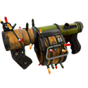Festivized Pumpkin Patch Stickybomb Launcher (Battle Scarred)