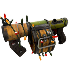 Festivized Pumpkin Patch Stickybomb Launcher (Battle Scarred)