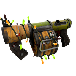 Festivized Pumpkin Patch Stickybomb Launcher (Well-Worn)