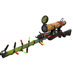 free tf2 item Festivized Specialized Killstreak Pumpkin Patch Sniper Rifle (Well-Worn)