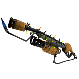 free tf2 item Festivized Pumpkin Patch Flame Thrower (Minimal Wear)