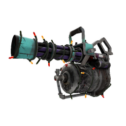 free tf2 item Festivized Macabre Web Minigun (Battle Scarred)