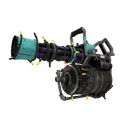 Strange Festivized Specialized Killstreak Macabre Web Minigun (Well-Worn)