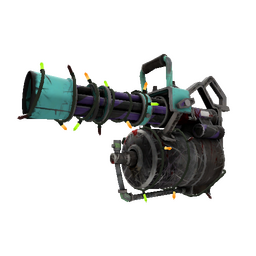 free tf2 item Festivized Macabre Web Minigun (Well-Worn)