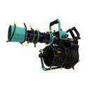 Strange Festivized Professional Killstreak Macabre Web Minigun (Minimal Wear)