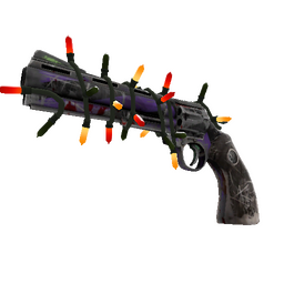 free tf2 item Festivized Specialized Killstreak Macabre Web Revolver (Battle Scarred)