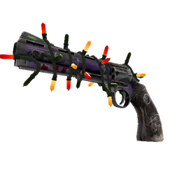 free tf2 item Festivized Macabre Web Revolver (Battle Scarred)