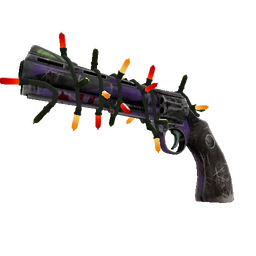 free tf2 item Festivized Macabre Web Revolver (Well-Worn)