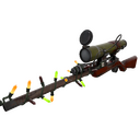 Strange Festivized Wildwood Sniper Rifle (Well-Worn)