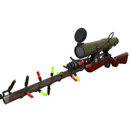 Strange Festivized Wildwood Sniper Rifle (Minimal Wear)